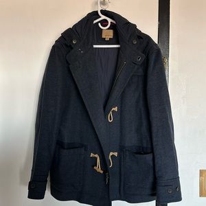 Banana Republic Heritage Men’s Navy Duffle Coat -  XXL